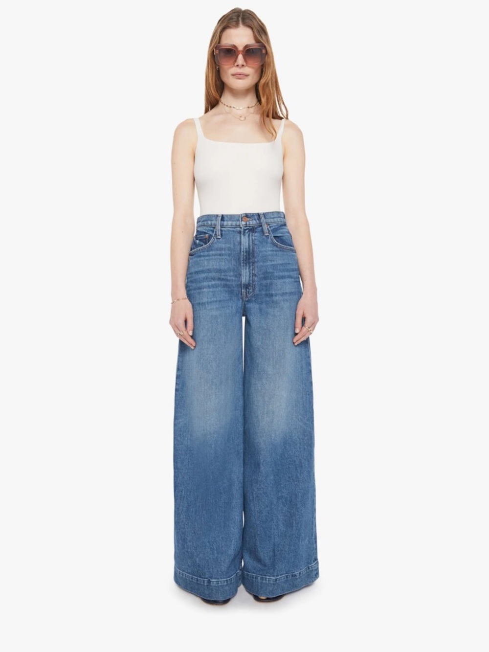 Mother Headliner Sneak Jeans Size 28 - Short Inseam of 27.5”